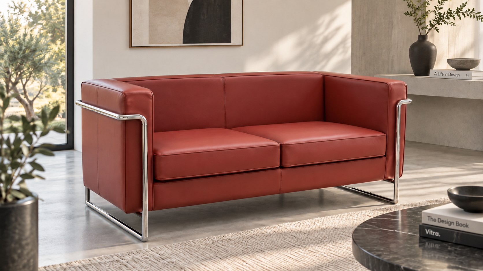 RetroEurope red sofa
